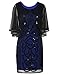 Algopix Similar Product 5 - Kayamiya Womens 1920s Cape Gatsby