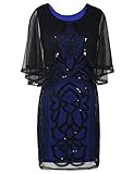 Algopix Similar Product 6 - Kayamiya Womens 1920s Cape Gatsby