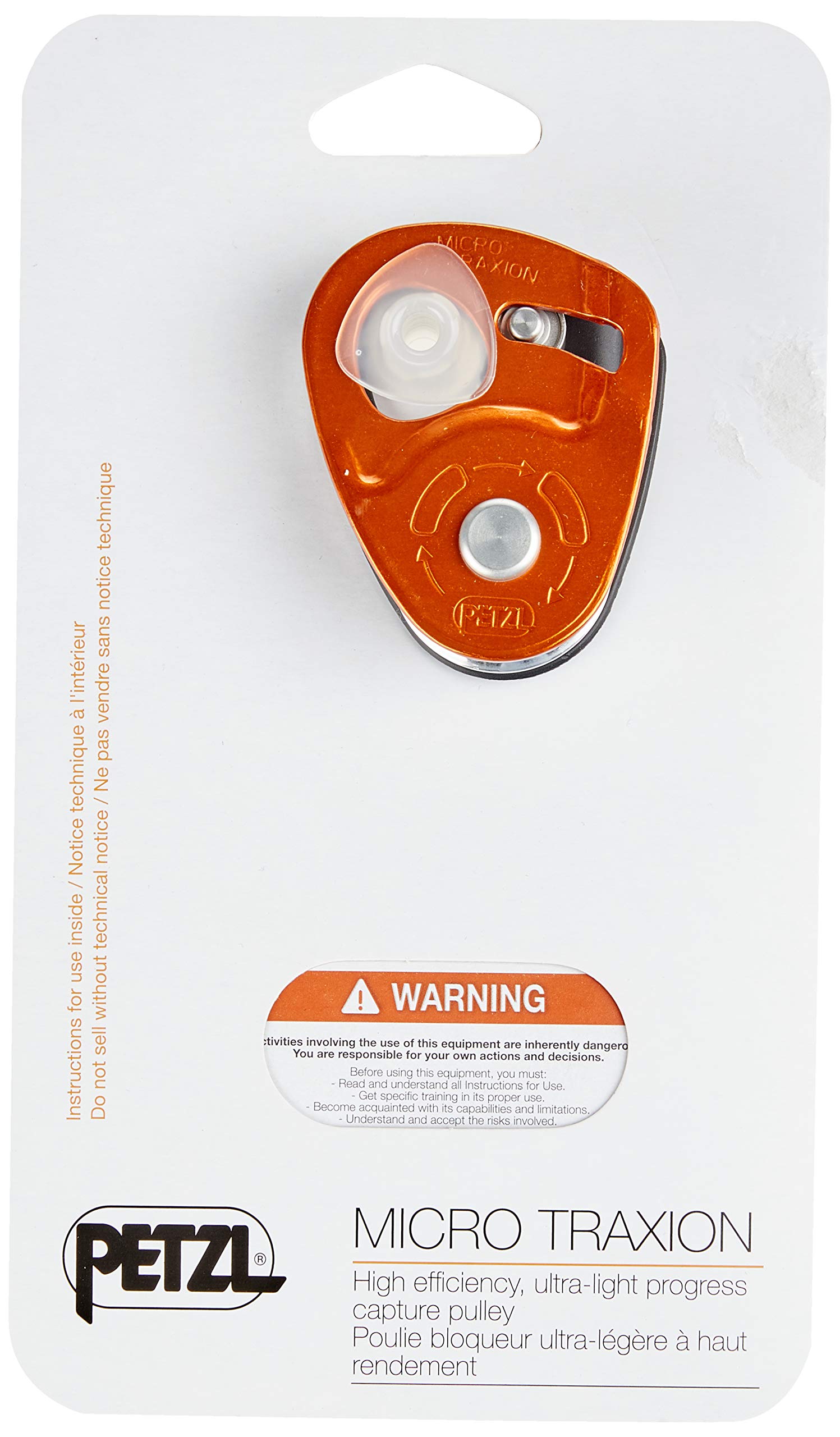 Algopix Similar Product 17 - PETZL Carrucola Bloc Micro Traxion