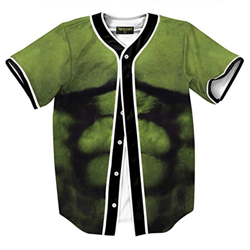 Algopix Similar Product 2 - PIZOFF Short Sleeve Beseball Team