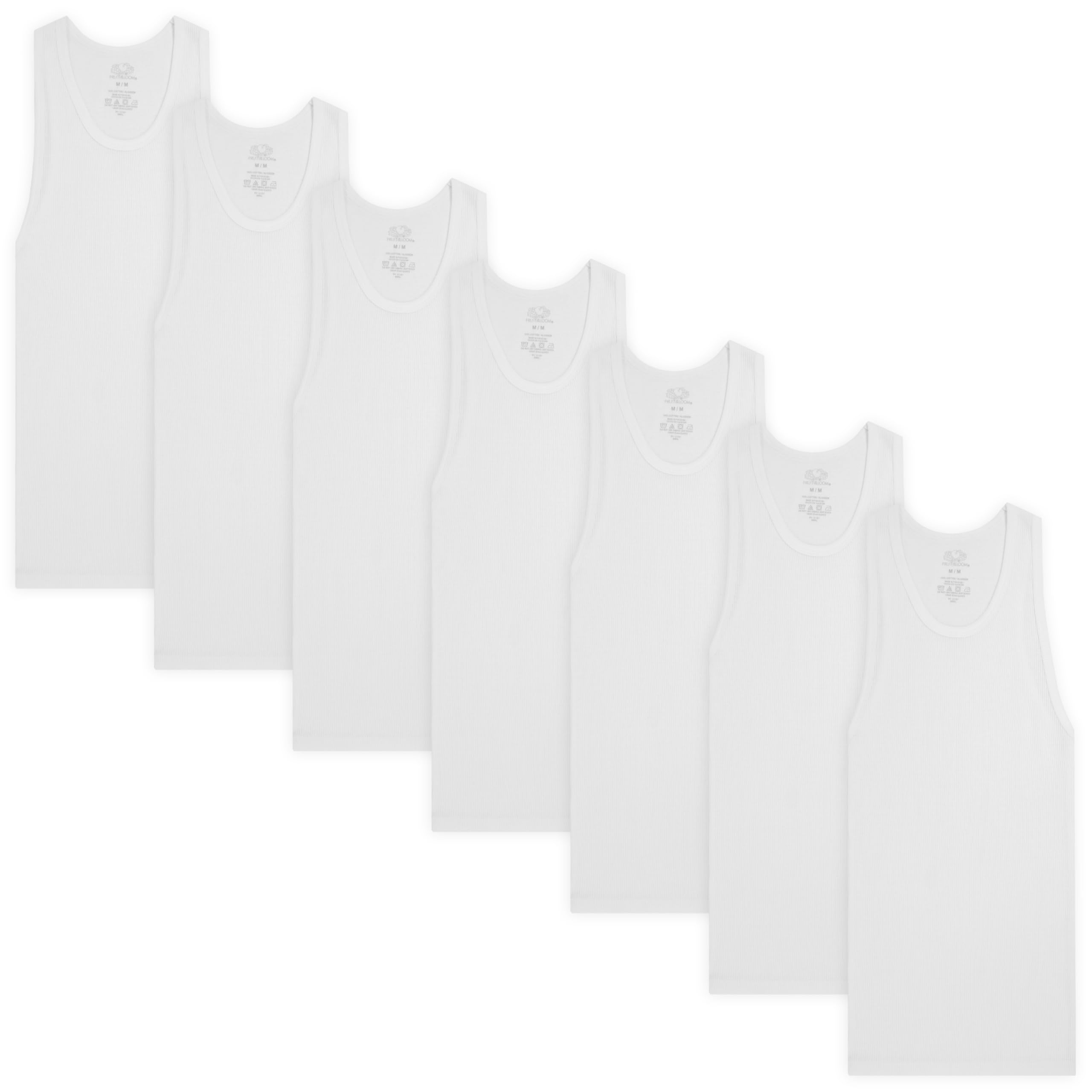 Algopix Similar Product 11 - Fruit of the Loom Boys Cotton Tank Top