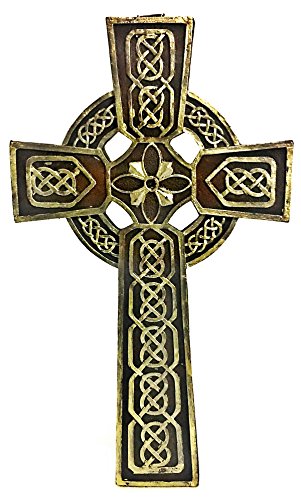 Algopix Similar Product 3 - Bellaa 22663 Celtic Irish Wall Cross