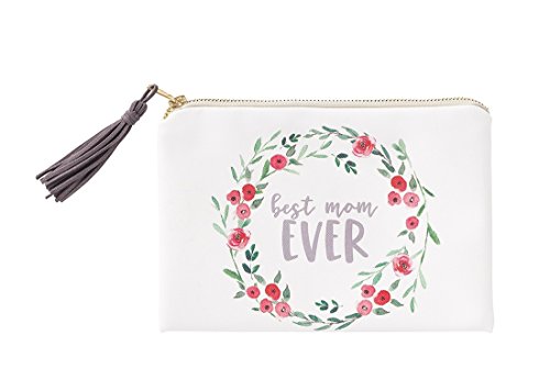 Algopix Similar Product 15 - Collins Best Mom Ever Flower Zippered