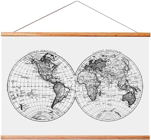 Algopix Similar Product 5 - Landmass 36 Wide Magnetic Poster