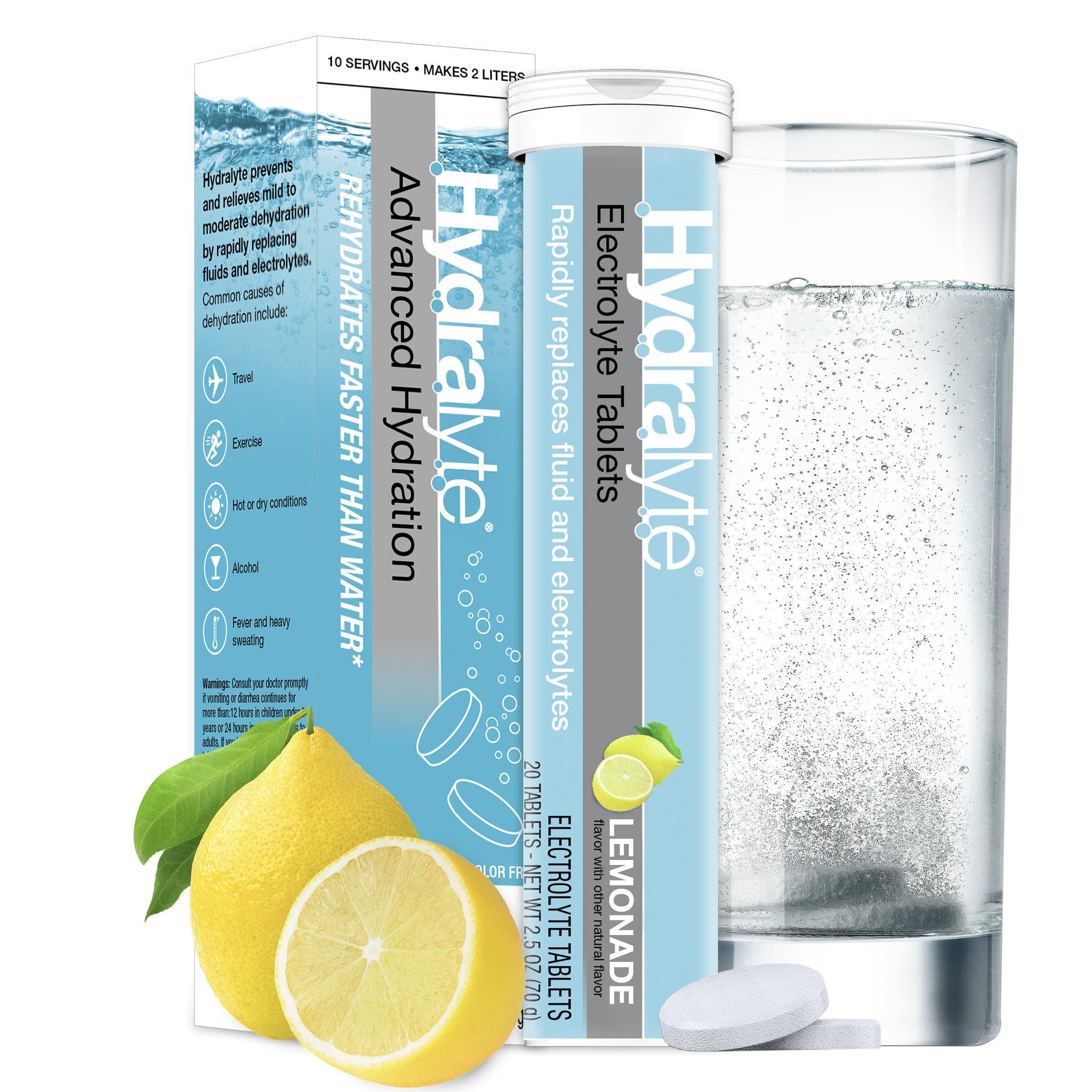 Algopix Similar Product 8 - Hydralyte Electrolyte Tablets 