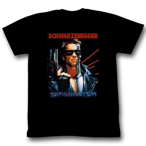 Algopix Similar Product 4 - Terminator Schwarz Adult TShirt Tee 4X
