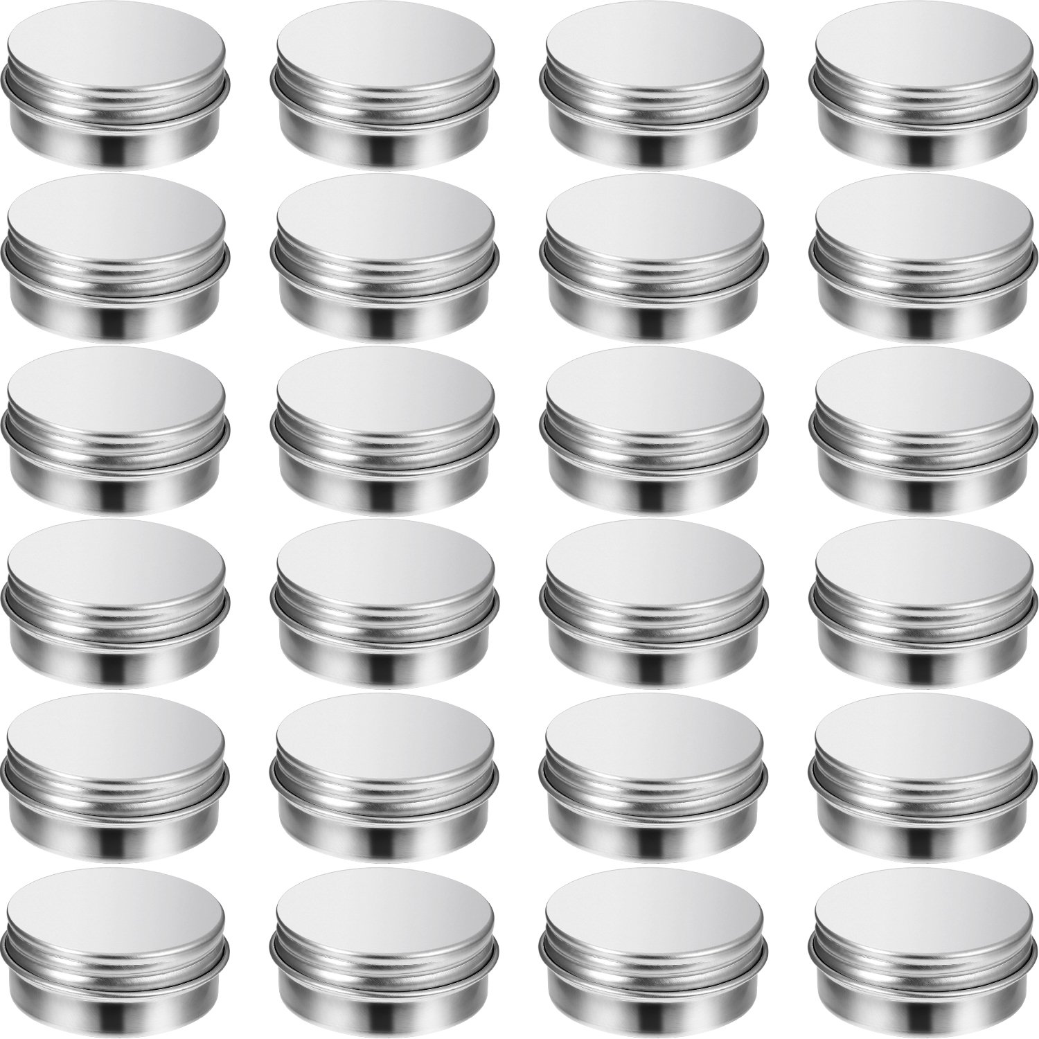 Algopix Similar Product 18 - 12 oz Metal Tins with Lids Mini Tin