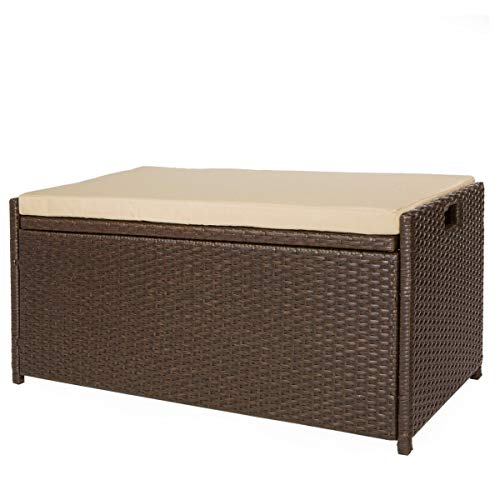 Algopix Similar Product 5 - Victoria Young Resin Wicker Deck Box