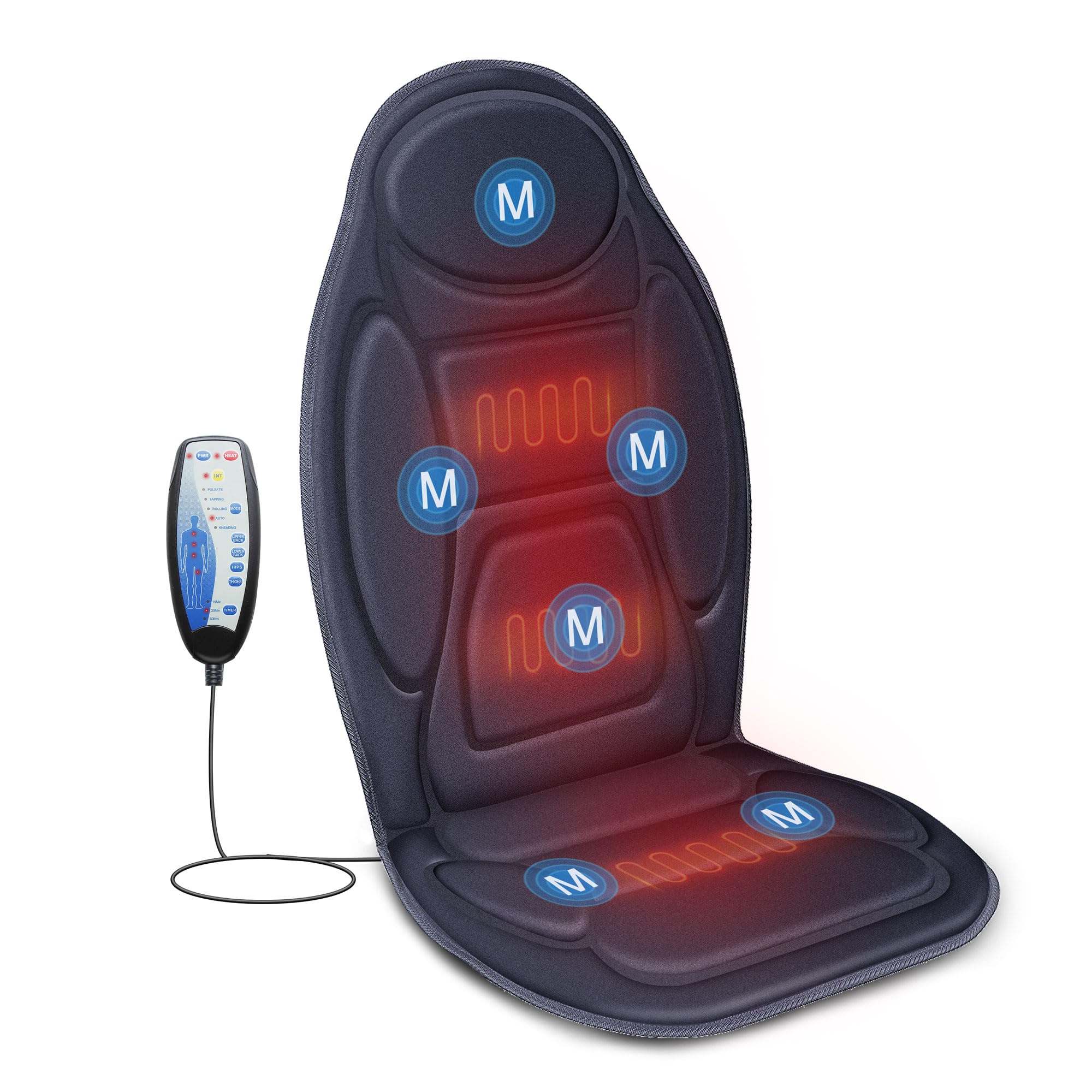 Algopix Similar Product 9 - Snailax Vibration Back Massager with