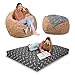 Algopix Similar Product 1 - CordaRoys Faux Fur Bean Bag 