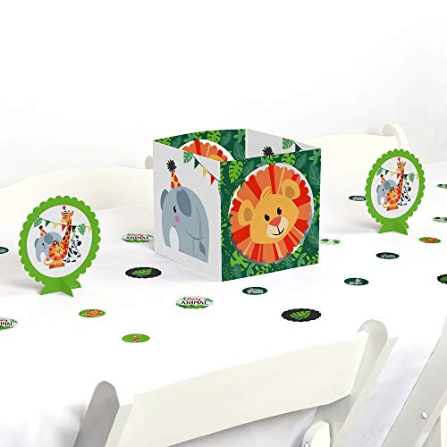 Algopix Similar Product 5 - Big Dot of Happiness Jungle Party