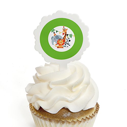 Algopix Similar Product 3 - Big Dot of Happiness Jungle Party