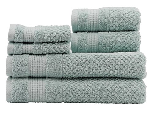 Algopix Similar Product 14 - Caro Home Pebble 6 Piece Bath Towel