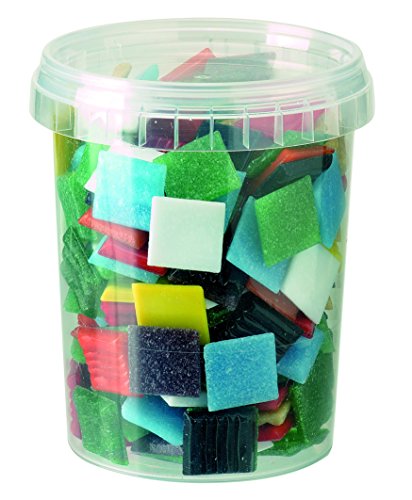 Algopix Similar Product 20 - Glorex Glass Mosaic Bulk Pack