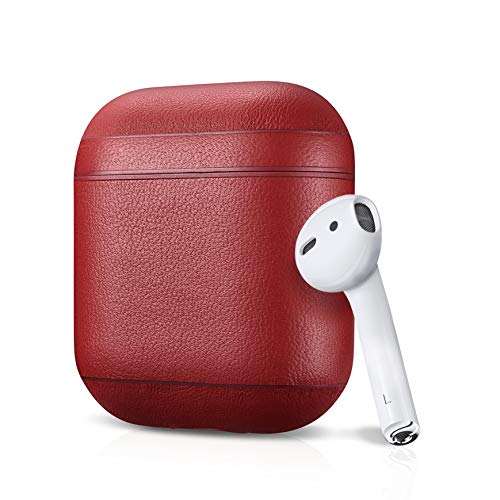 Algopix Similar Product 7 - Leather Case Apple AirPods Classic