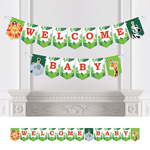 Algopix Similar Product 5 - Big Dot of Happiness Jungle Party