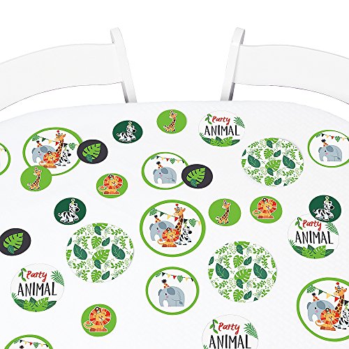 Algopix Similar Product 10 - Big Dot of Happiness Jungle Party