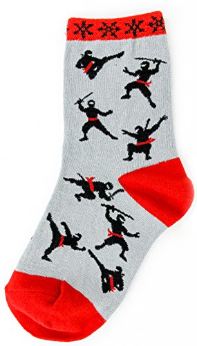 Algopix Similar Product 17 - Foot Traffic Cute  Quirky Ninja Socks