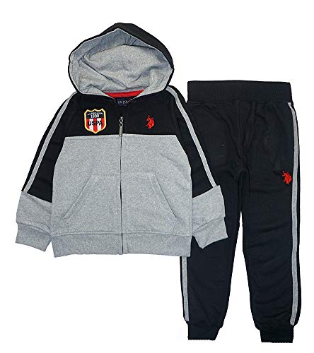 Algopix Similar Product 20 - US Polo Assn Boys Little Fleece Jog