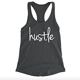 Algopix Similar Product 2 - Hustle Women's Racerback Tank Top