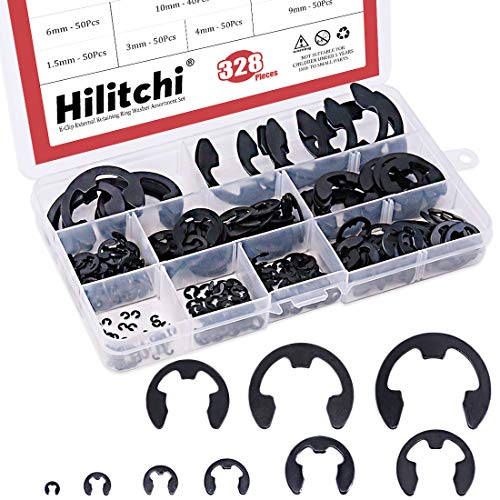 Algopix Similar Product 17 - Hilitchi 328Pcs 10Size Alloy Steel