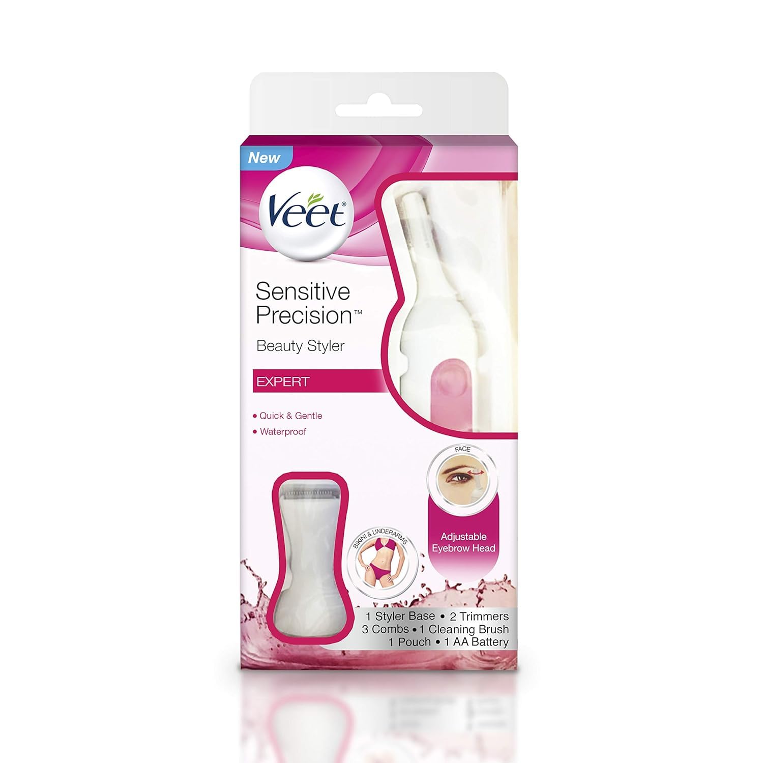 Algopix Similar Product 1 - Hair Removal Electric Trimmer  Veet