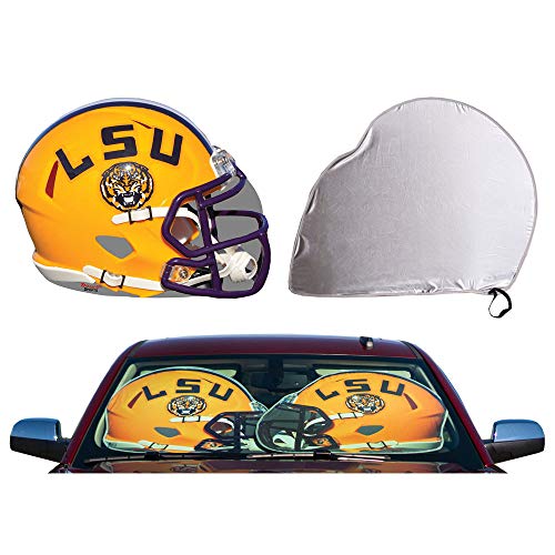 Algopix Similar Product 7 - Smash'em Sports LSU Tigers Auto Sunshade