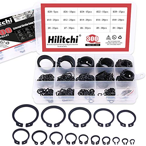 Algopix Similar Product 15 - Hilitchi 300Pcs 15Size Alloy Steel
