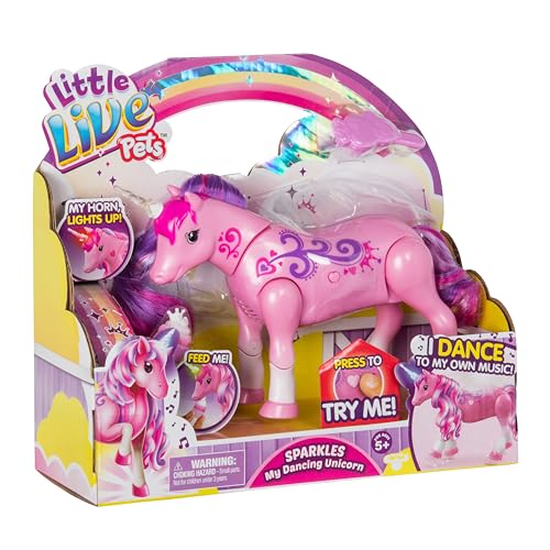 Algopix Similar Product 11 - Little Live Pets Sparkles The Unicorn