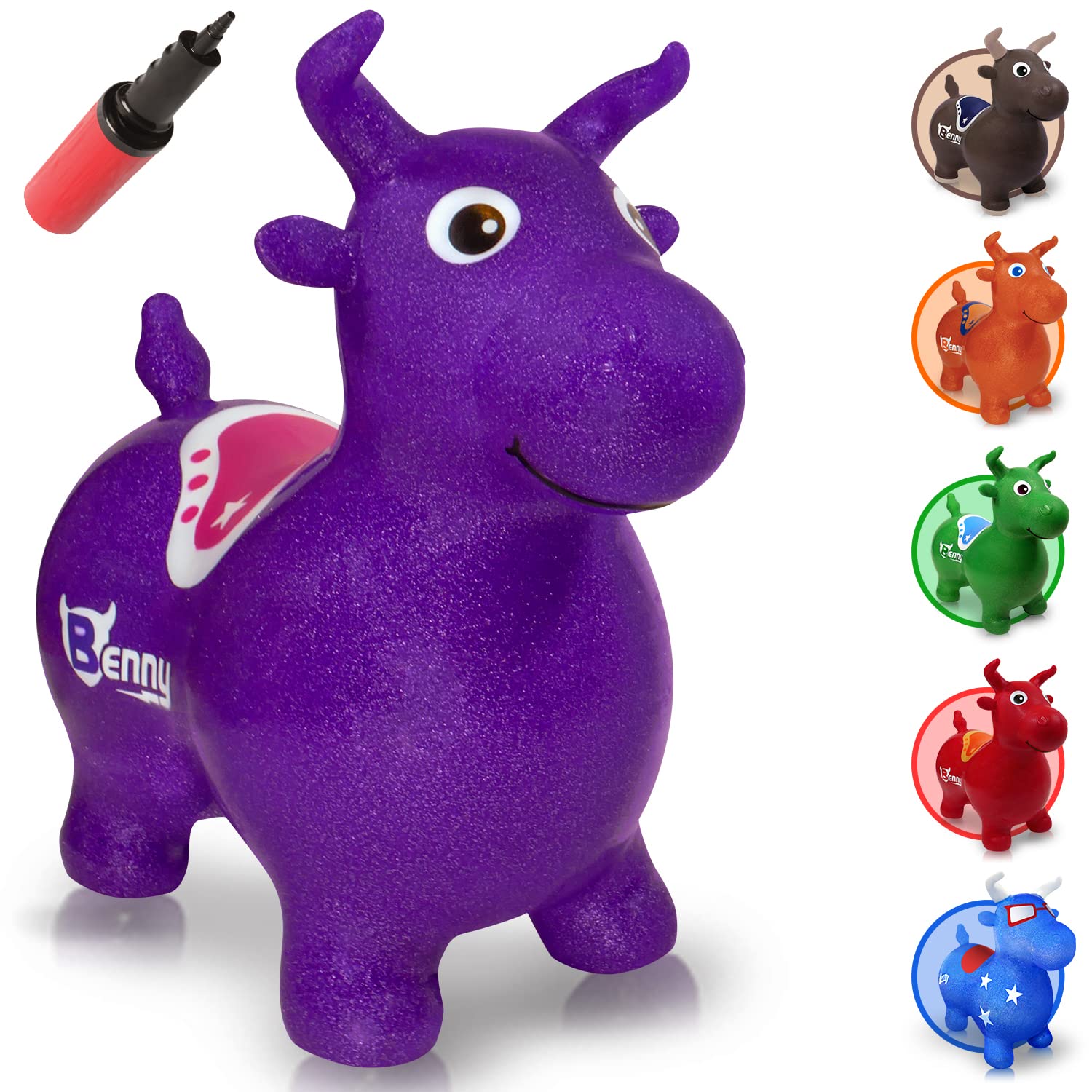 Algopix Similar Product 13 - WALIKI Bouncy Horse Hopper  Benny The
