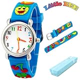 Algopix Similar Product 16 - Kids Watch with 3D Cartoon Pineapple