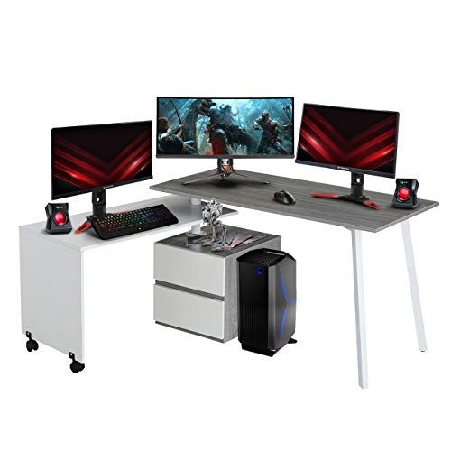 Algopix Similar Product 6 - TECHNI SPORT Gaming Desk Collection