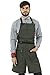 Algopix Similar Product 13 - Under NY Sky NoTie Barber Green Apron