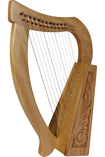 Algopix Similar Product 16 - ROOSEBECK BABY HARP 12-STRING, LACEWOOD