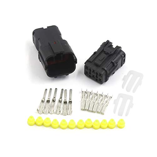 Algopix Similar Product 2 - uxcell 6 Pin Way Waterproof 18mm Wire