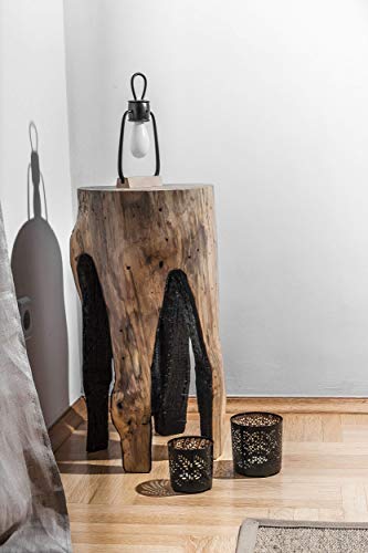 Algopix Similar Product 3 - Tree Stump Table Reclaimed Wood Coffee