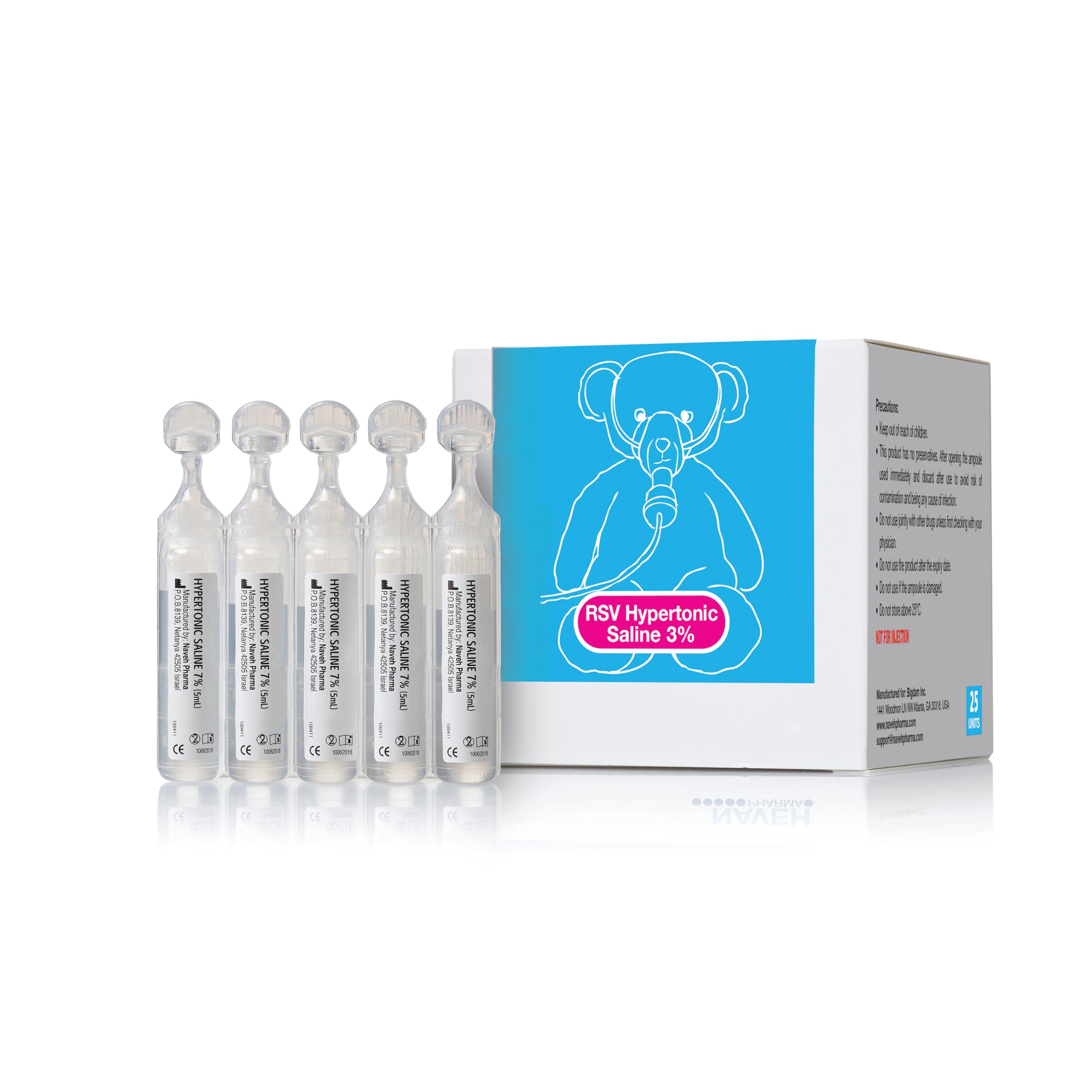 Algopix Similar Product 8 - NAVEH PHARMA 3 Hypertonic Saline