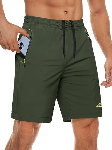 Algopix Similar Product 18 - MAGCOMSEN Mens Athletic Running Shorts