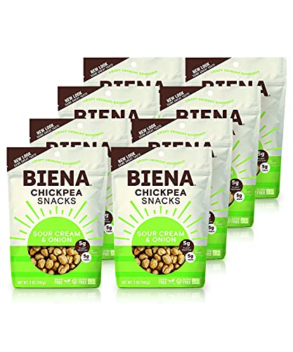 Algopix Similar Product 15 - BIENA Chickpea Snacks Gluten Free