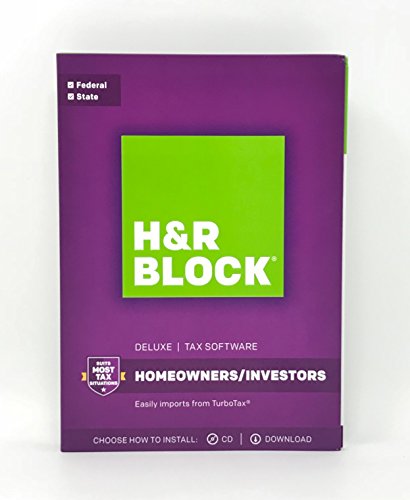 Algopix Similar Product 13 - HR BlockR Deluxe And State 2017 Tax