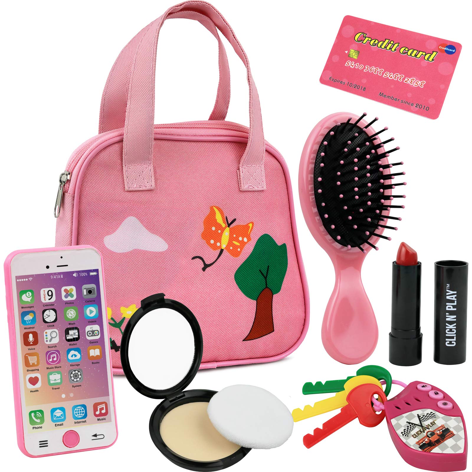 Algopix Similar Product 15 - Click N Play Purse Toy for Girls 23