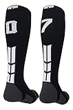 Algopix Similar Product 17 - Player Id BlackWhite Over the Calf