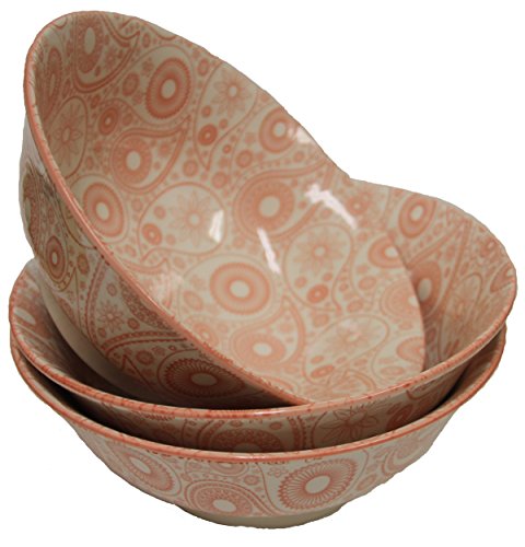 Algopix Similar Product 4 - 3 Piece 8 Fine Porcelain Serving Bowl