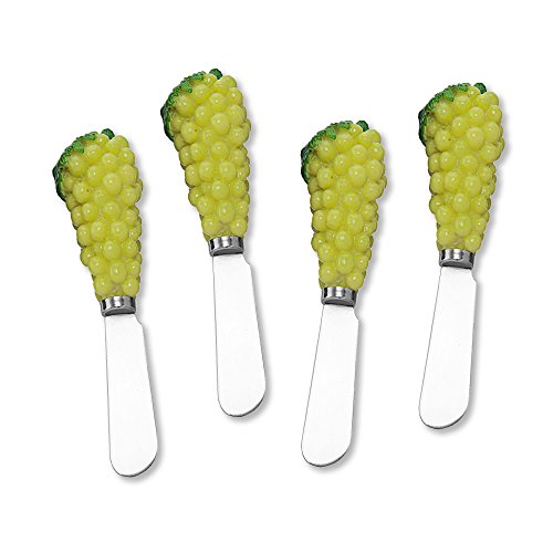Algopix Similar Product 16 - Mr Spreader 4Piece Green Grapes Resin