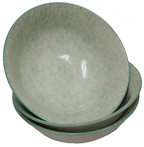 Algopix Similar Product 17 - 3 Piece 8 Fine Porcelain Serving Bowl