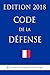 Algopix Similar Product 6 - Code de la dfense Edition 2018