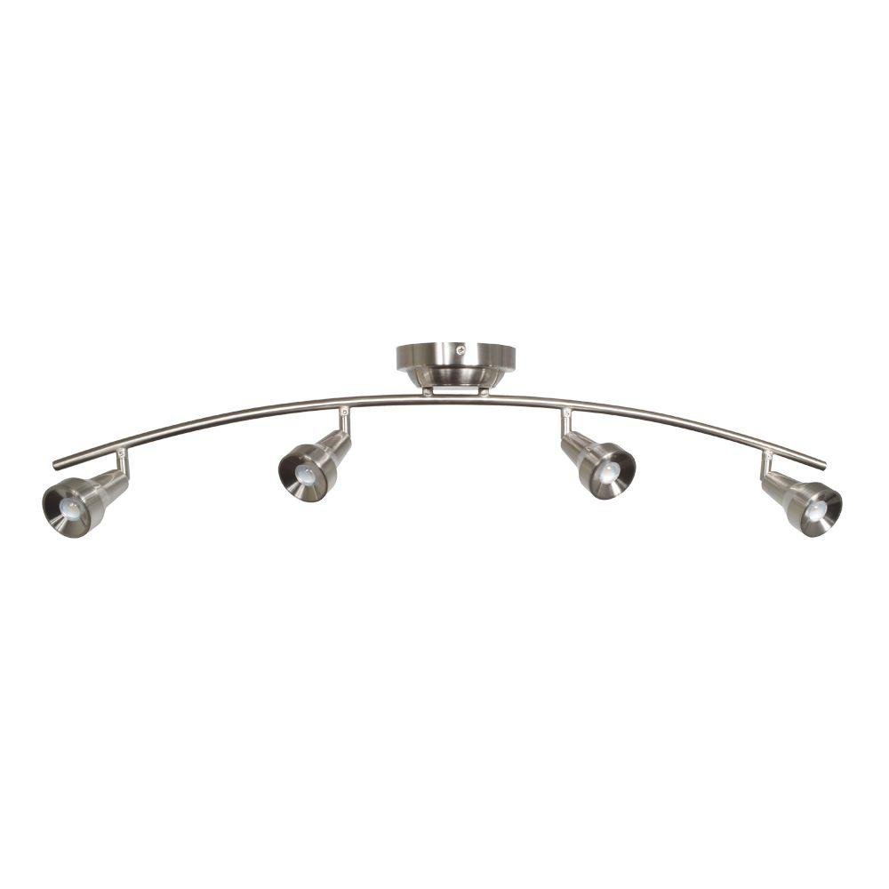 Algopix Similar Product 17 - Hampton Bay Kelso 3 ft 4Light Satin