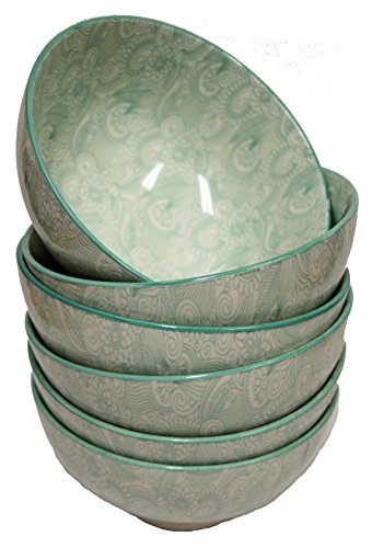 Algopix Similar Product 18 - 6 Piece 6 Fine Porcelain Cereal and