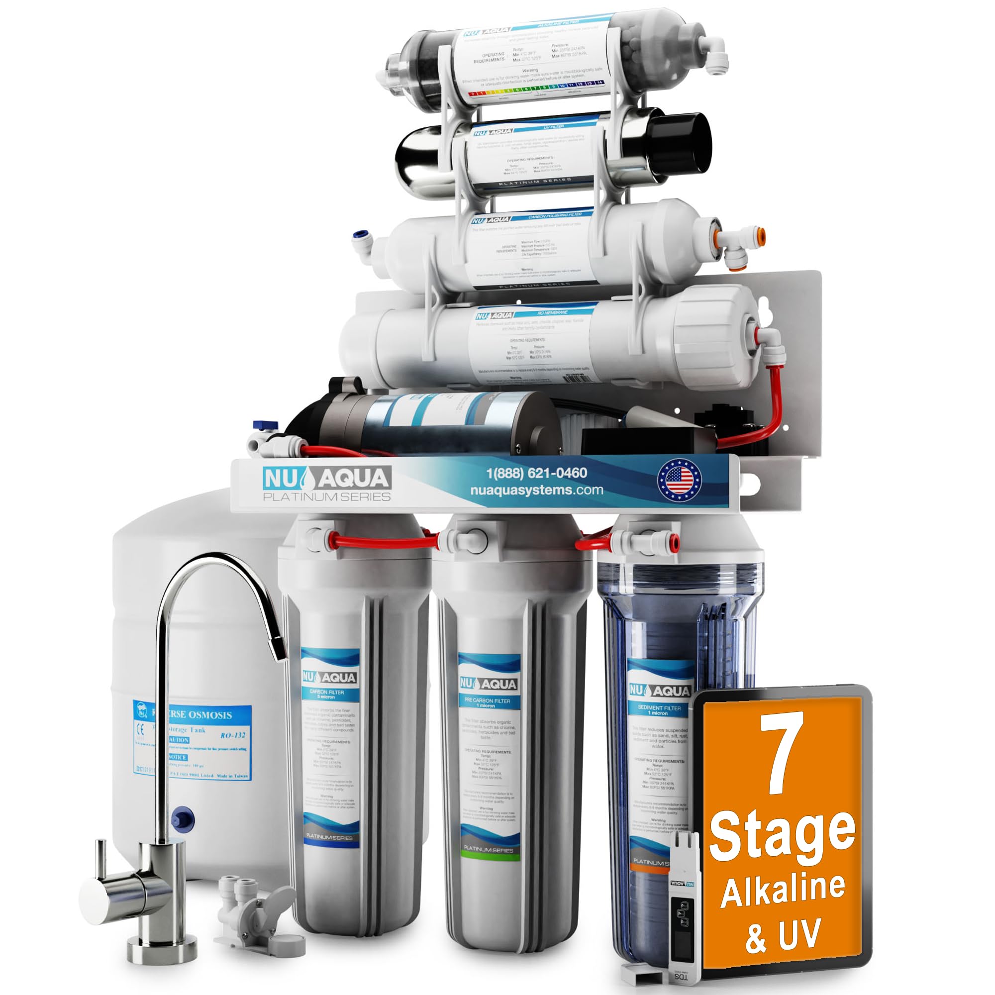 Algopix Similar Product 17 - NU Aqua Reverse Osmosis Under Sink