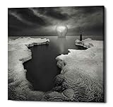 Algopix Similar Product 12 - Epic Graffiti Lighthouse Giclee Canvas